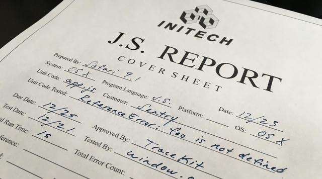 Capture and report JavaScript errors with window.onerror