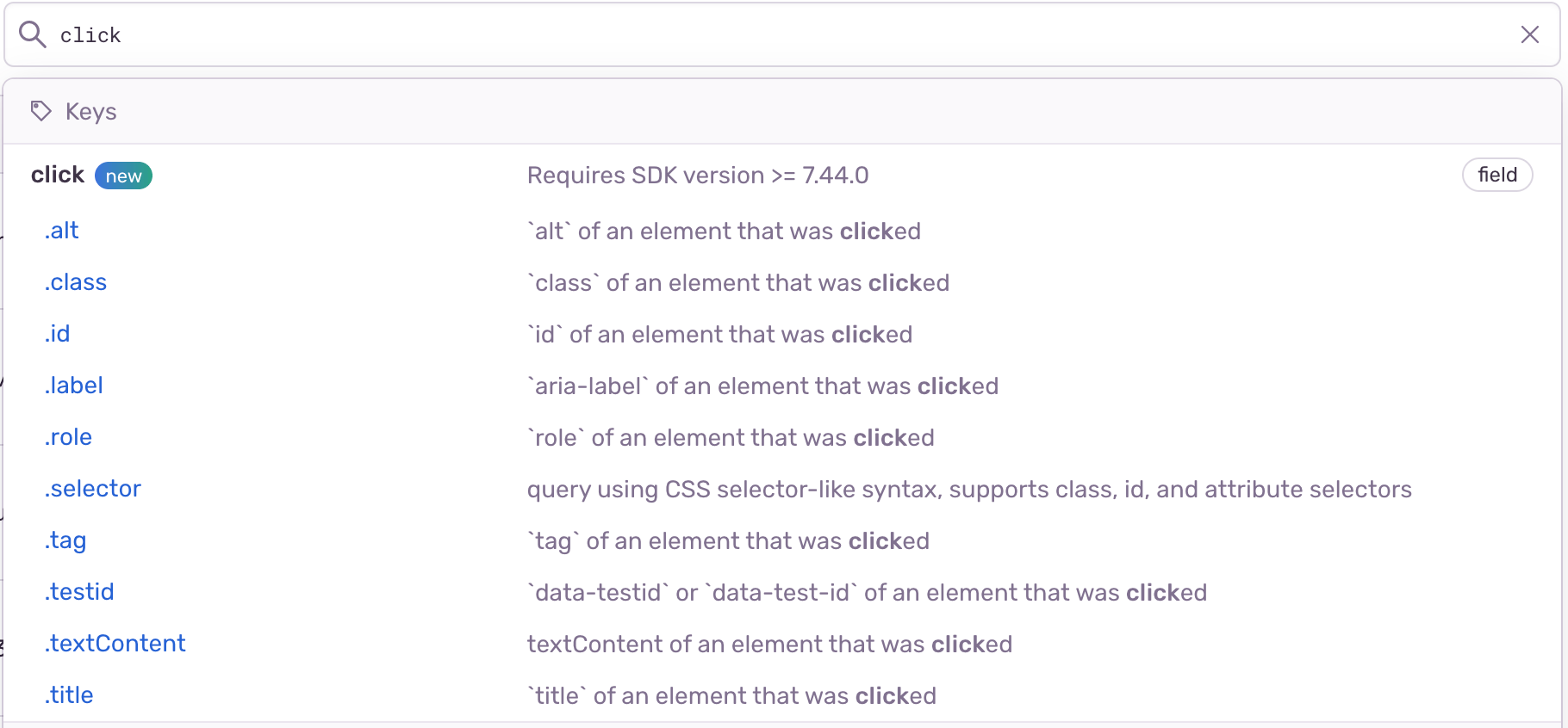 search by user click image