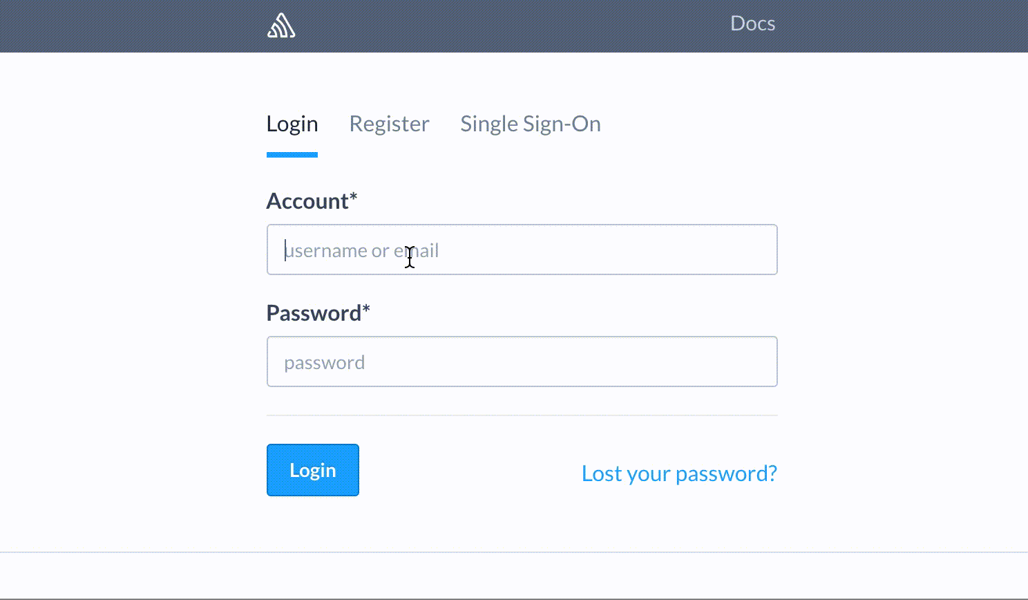 Animated demo of the two-factor authentication prompt during Sentry sign-in