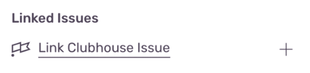 Sentry sidebar button for linking issues