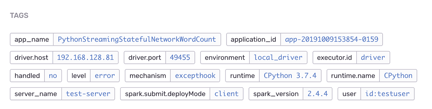 spark-tags