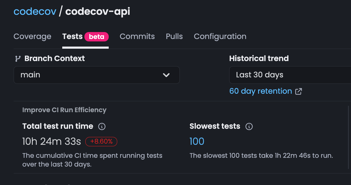 Improve CI efficiency.