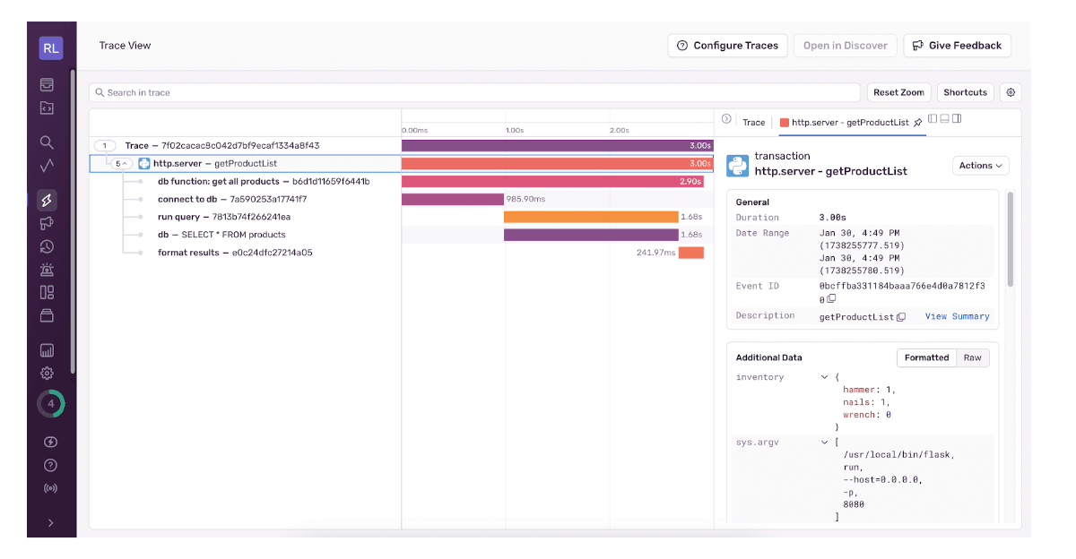 Sentry Screenshot 4