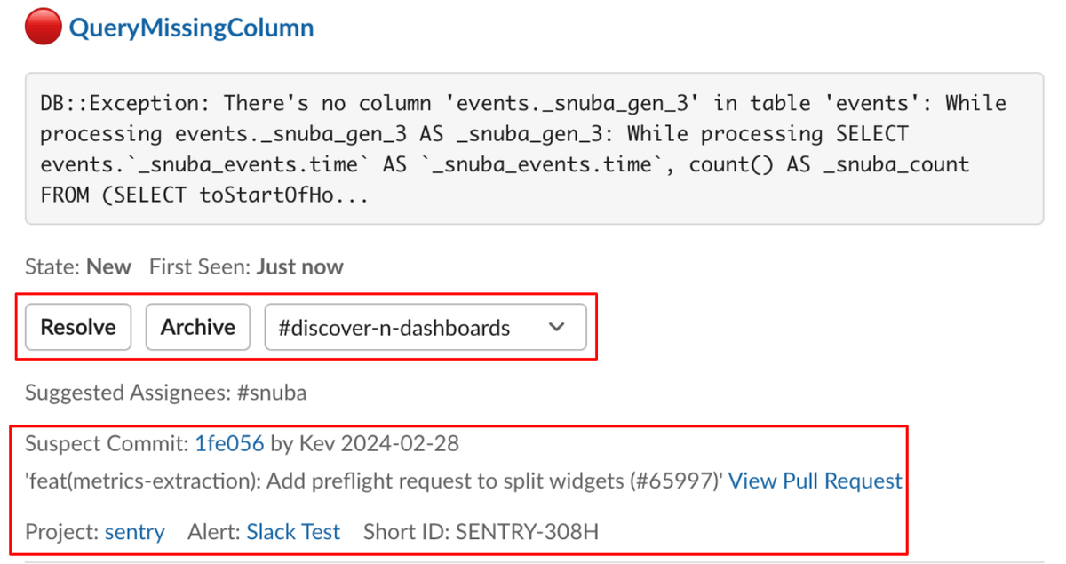 Updated Slack messages