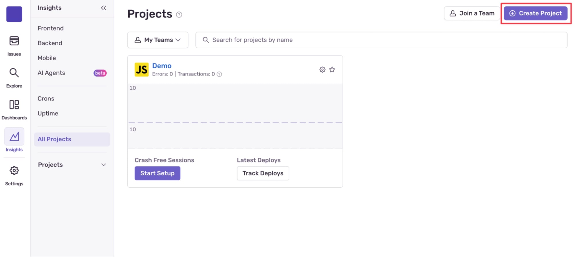 create-sentry-js-proj