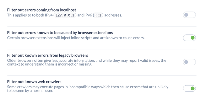 Improve Signal to Noise with Inbound Filters
