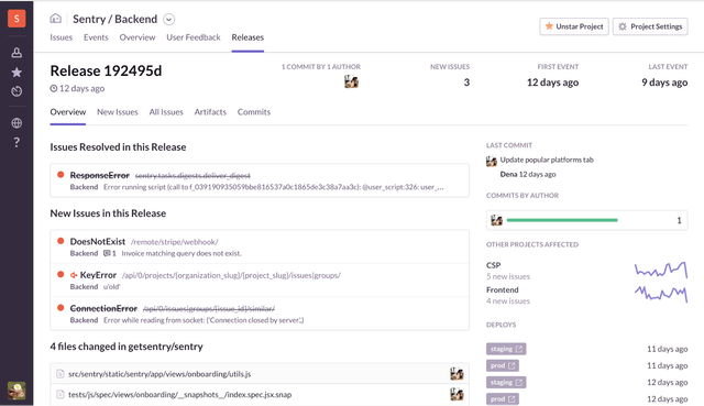 Three Steps to Better Error Monitoring with Sentry Releases for Bitbucket
