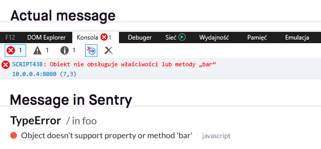 Translated IE error